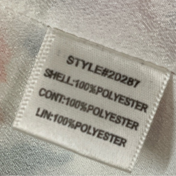 Skies Are Blue Womens Blazer Jacket Sz S Collared Floral Lined Basic Stretch - Picture 5 of 9